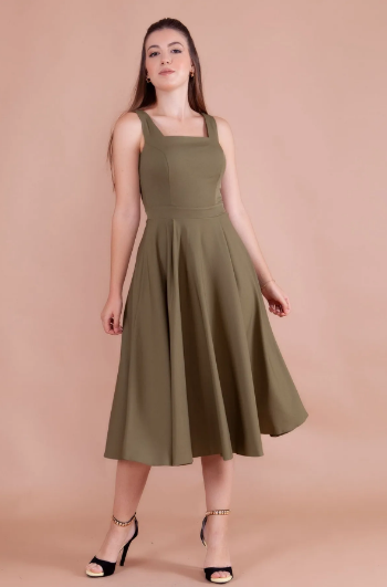 Ženska zelena midi haljina od ShopStyle.hr Ženska zelena midi haljina od ShopStyle.hr